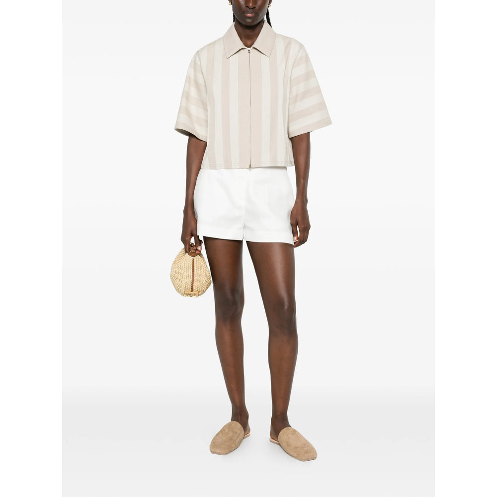 Fendi Neutrals Jackets - Cropped Jackets Women FENDI