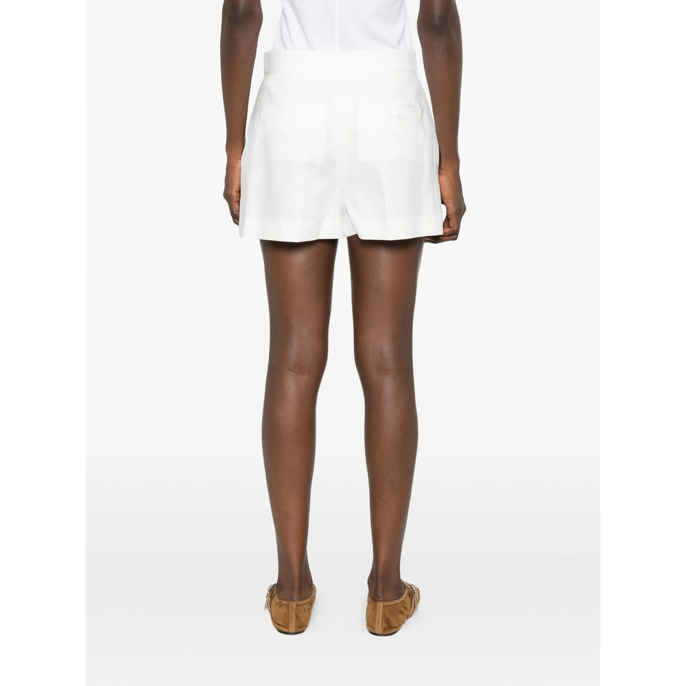 Fendi White Shorts - Tailored Shorts Women FENDI
