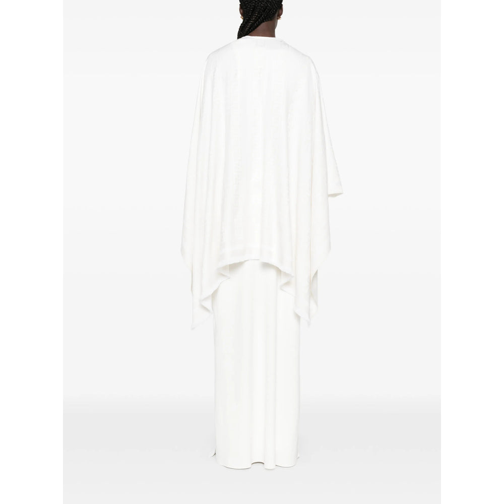 Fendi White Jackets - Capes & Ponchos Women FENDI