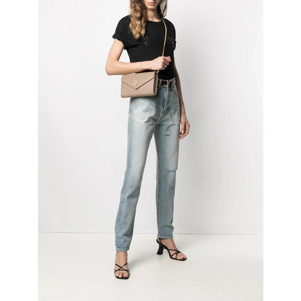 Saint Laurent Neutrals Satchels & Cross Body Bags Women Women SAINT LAURENT