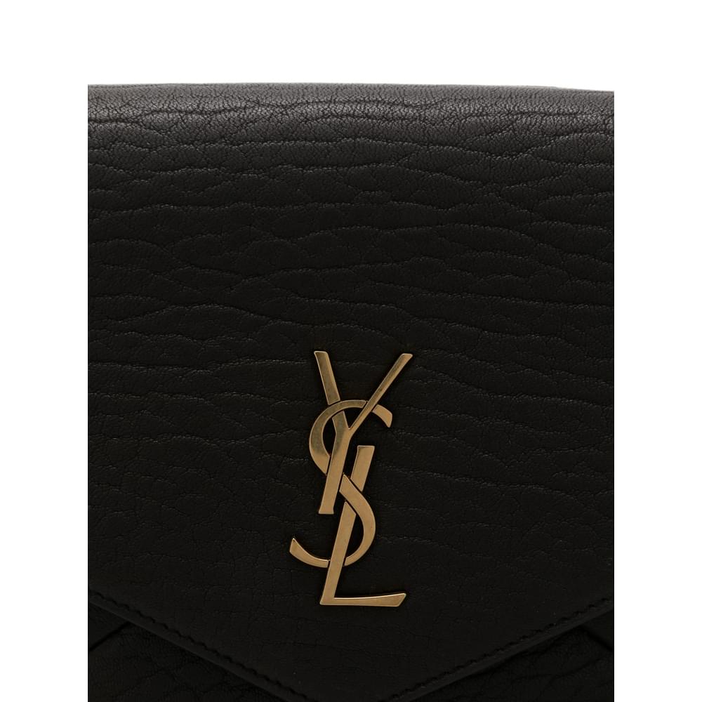 Saint Laurent Brown Clutch Bags Women SAINT LAURENT