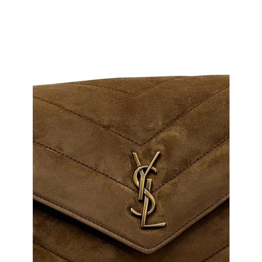 Saint Laurent Brown Shoulder Bags Women SAINT LAURENT