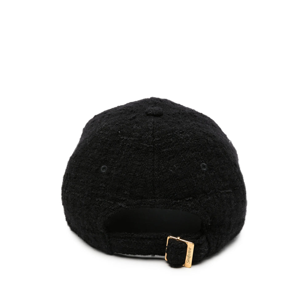 Saint Laurent Black Hats Women SAINT LAURENT