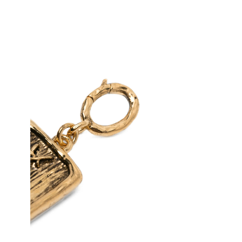 Saint Laurent Gold Necklaces Women SAINT LAURENT