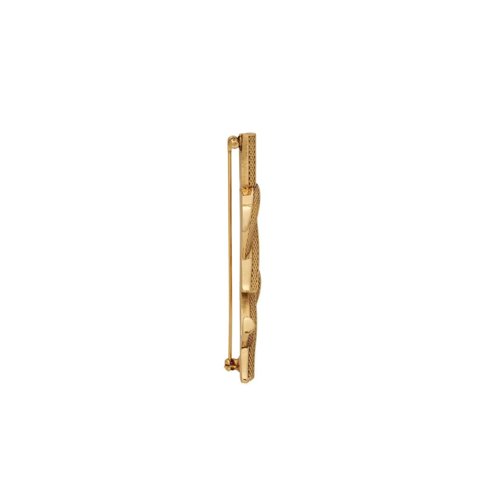Saint Laurent Gold Brooches & Pins Women SAINT LAURENT