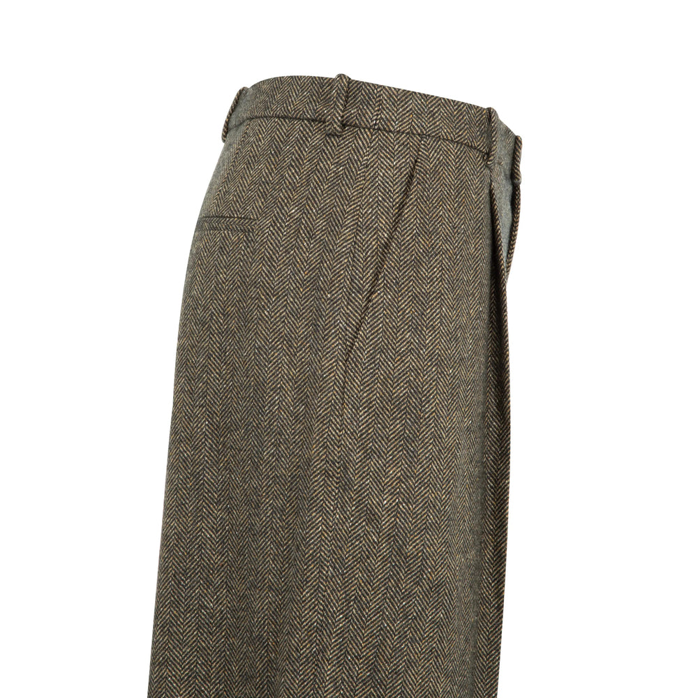 Saint Laurent Brown Shorts - Knee-Length Shorts Women SAINT LAURENT