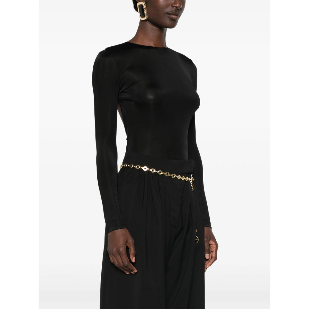 Saint Laurent Black Tops - T-Shirts & Jerseys Women SAINT LAURENT
