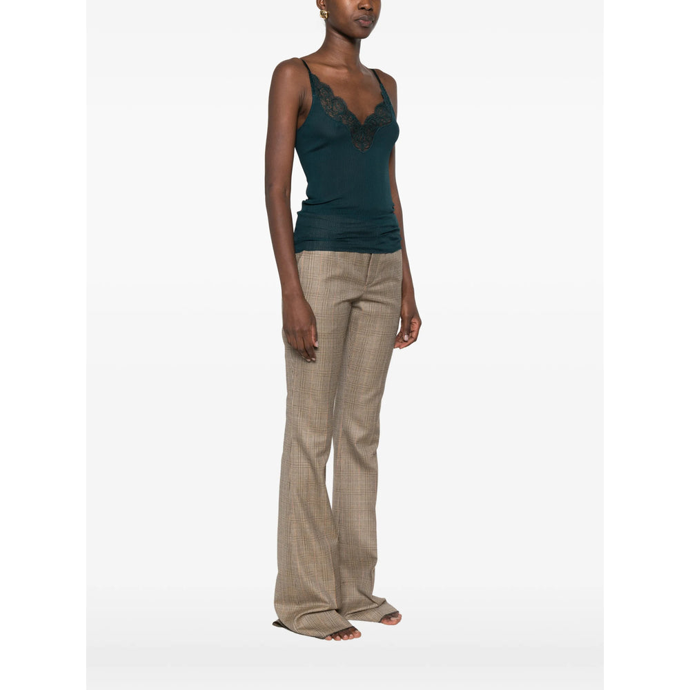 Saint Laurent Neutrals Tops - Vests & Tank Tops Women SAINT LAURENT