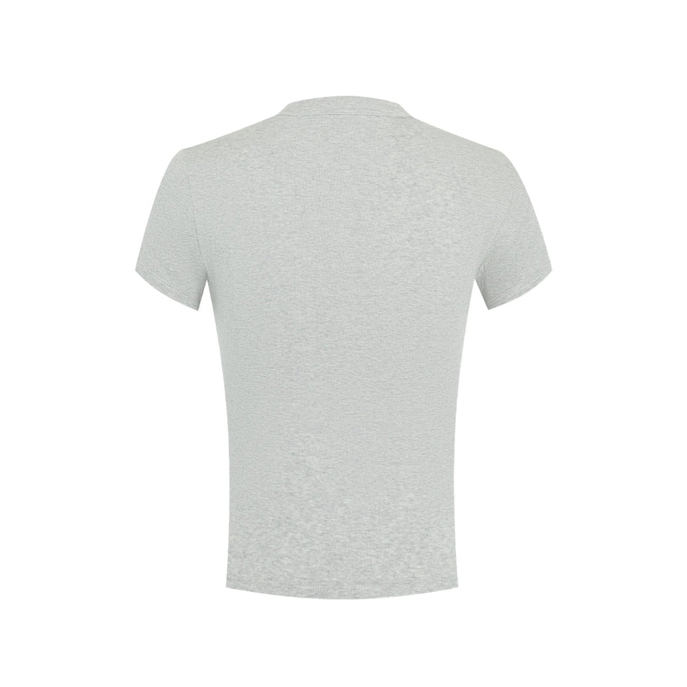 Saint Laurent Grey Tops - T-Shirts & Jerseys Women SAINT LAURENT