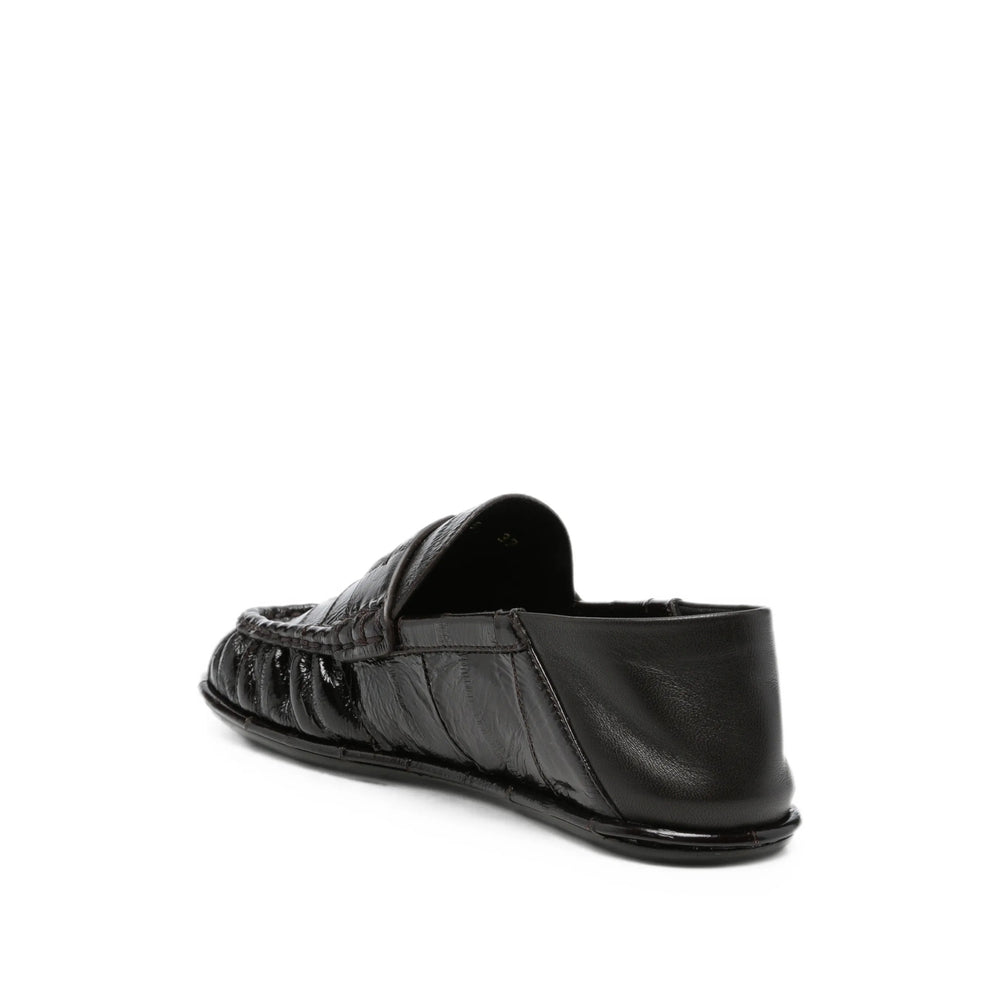 Saint Laurent Brown Loafers Women SAINT LAURENT