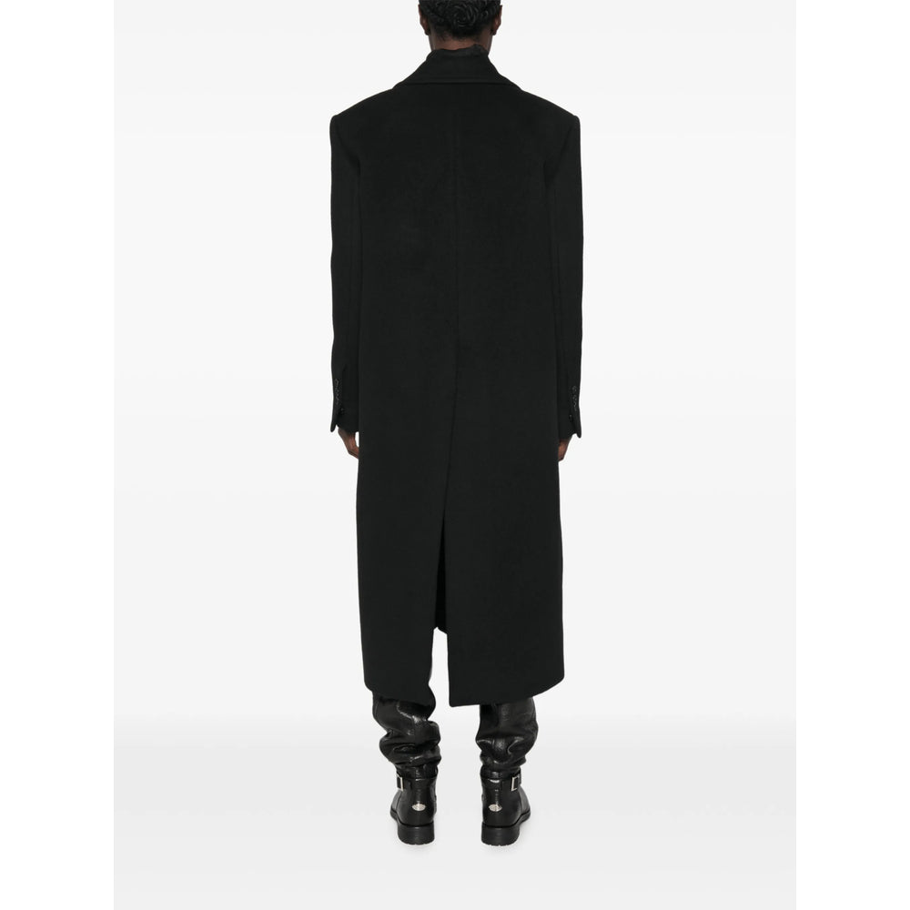 Ann Demeulemeester Black Coats - Single Breasted Coats Women ANN DEMEULEMEESTER