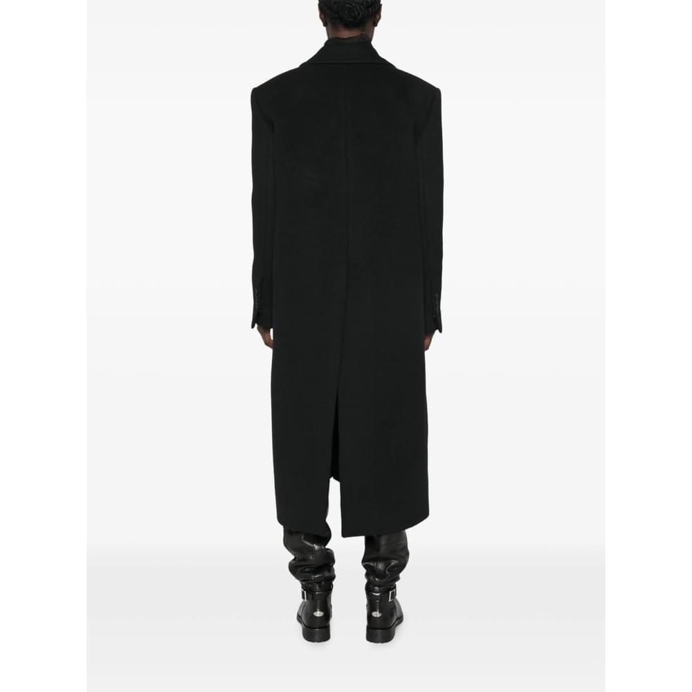 Ann Demeulemeester Black Coats - Single Breasted Coats Women ANN DEMEULEMEESTER