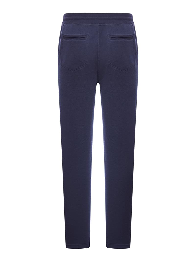 Brunello Cucinelli Men Double-Band Cotton, Cashmere And Silk Sweatpants BRUNELLO CUCINELLI