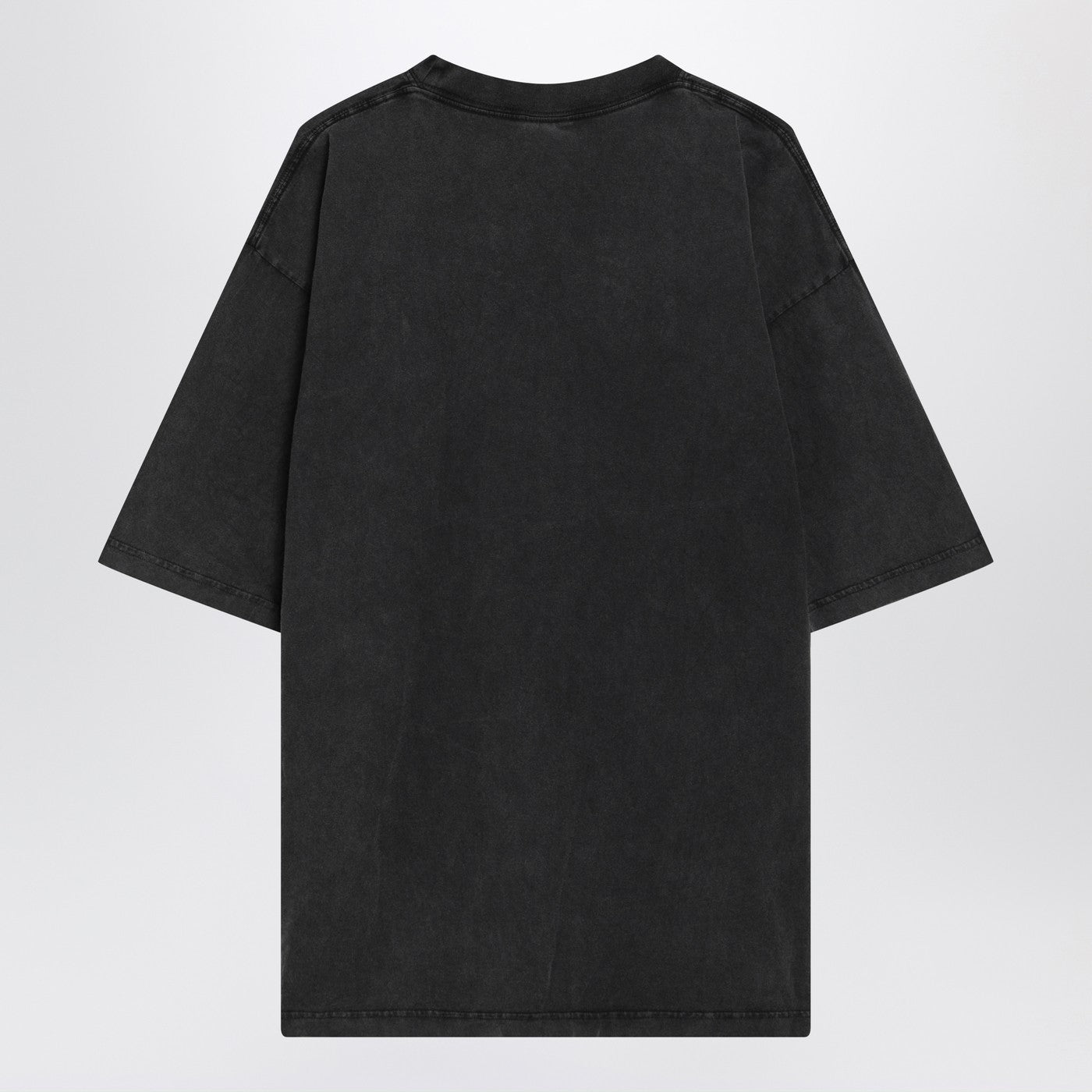 Balenciaga Black Faded Crayon Loop Oversize T-Shirt Men BALENCIAGA