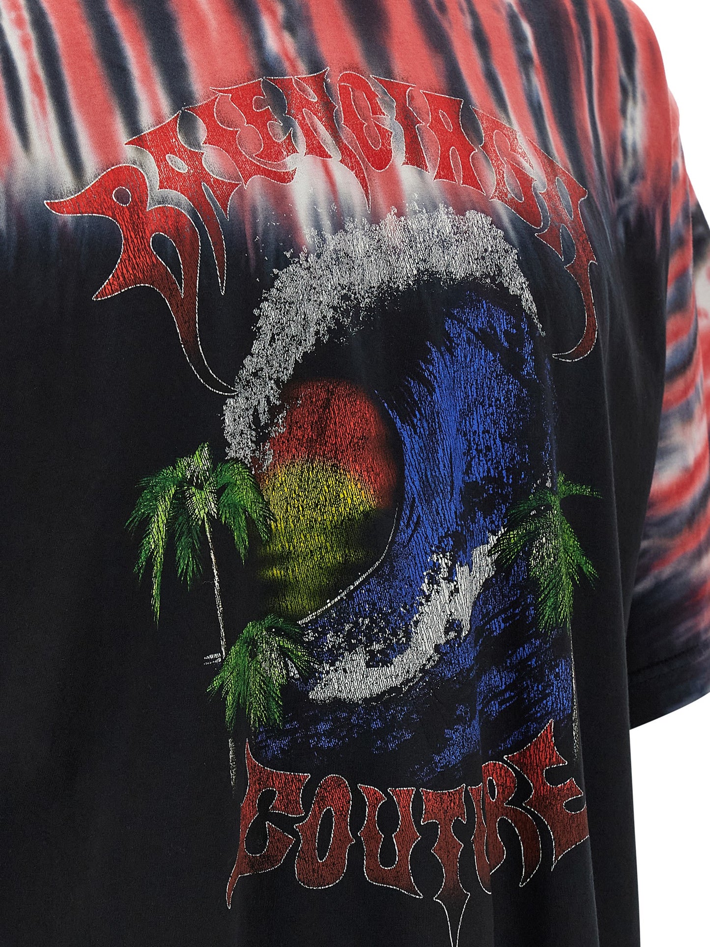 Balenciaga Men 'Extreme Tie Dye' T-Shirt BALENCIAGA