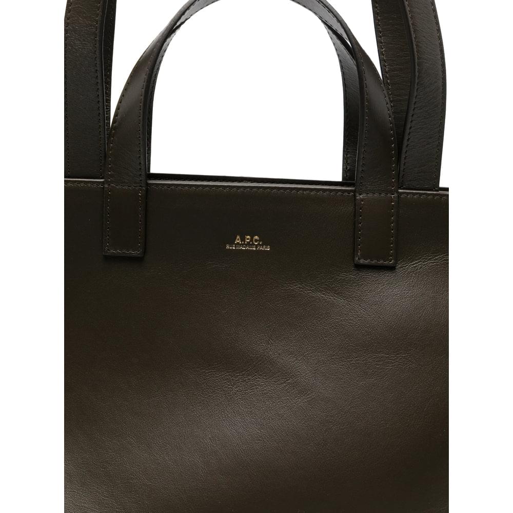 A.P.C. Brown Tote Bags Women A.P.C.