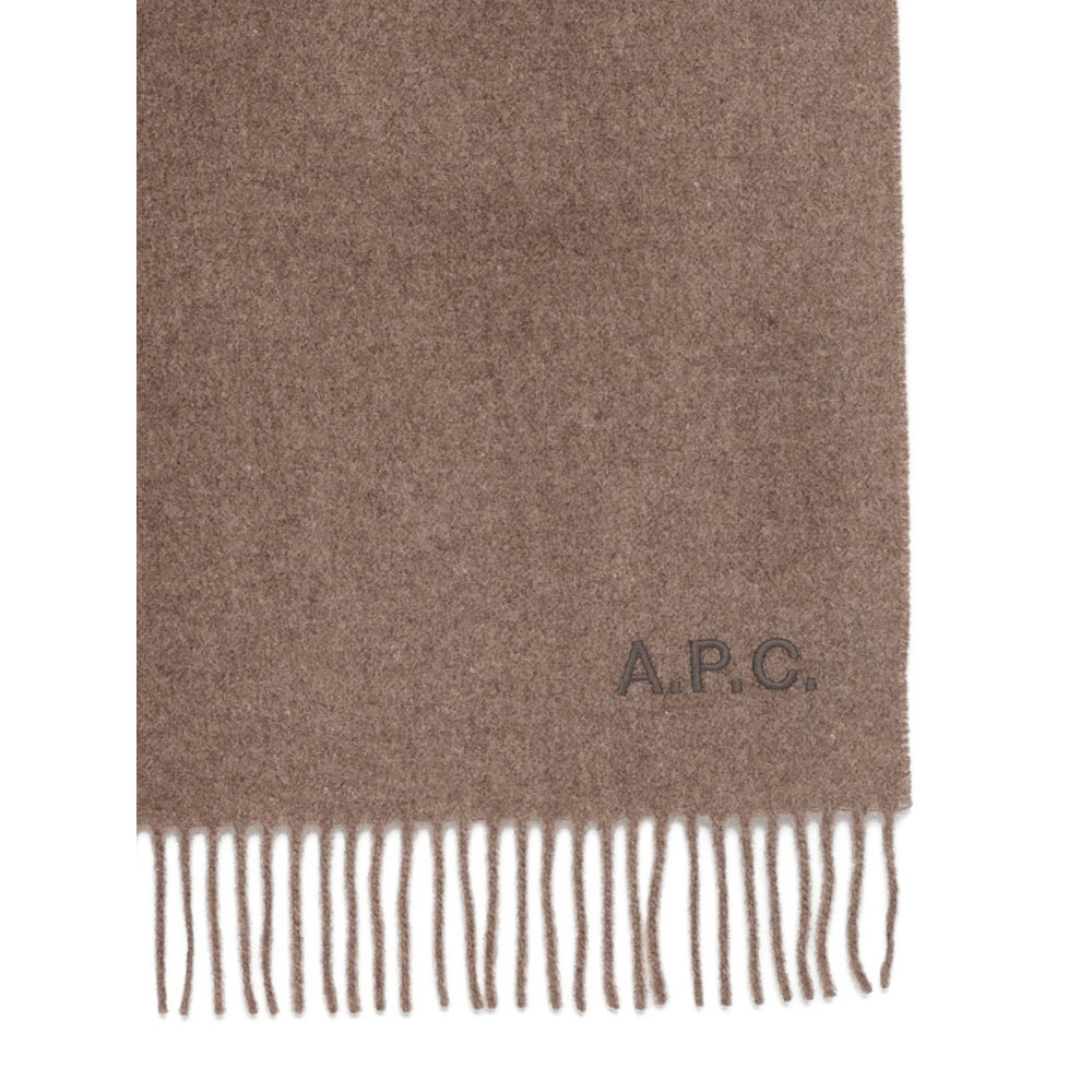 A.P.C. Brown Scarves Women A.P.C.