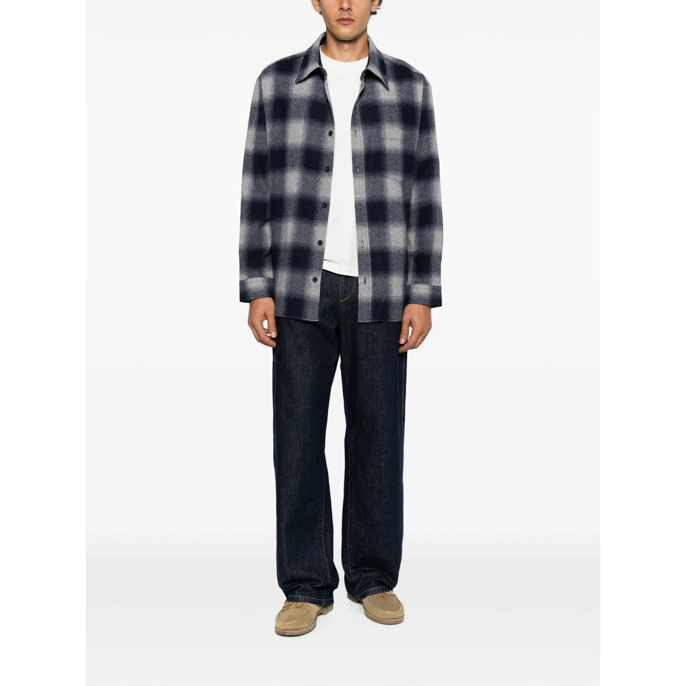 A.P.C. Grey Shirts Men A.P.C.