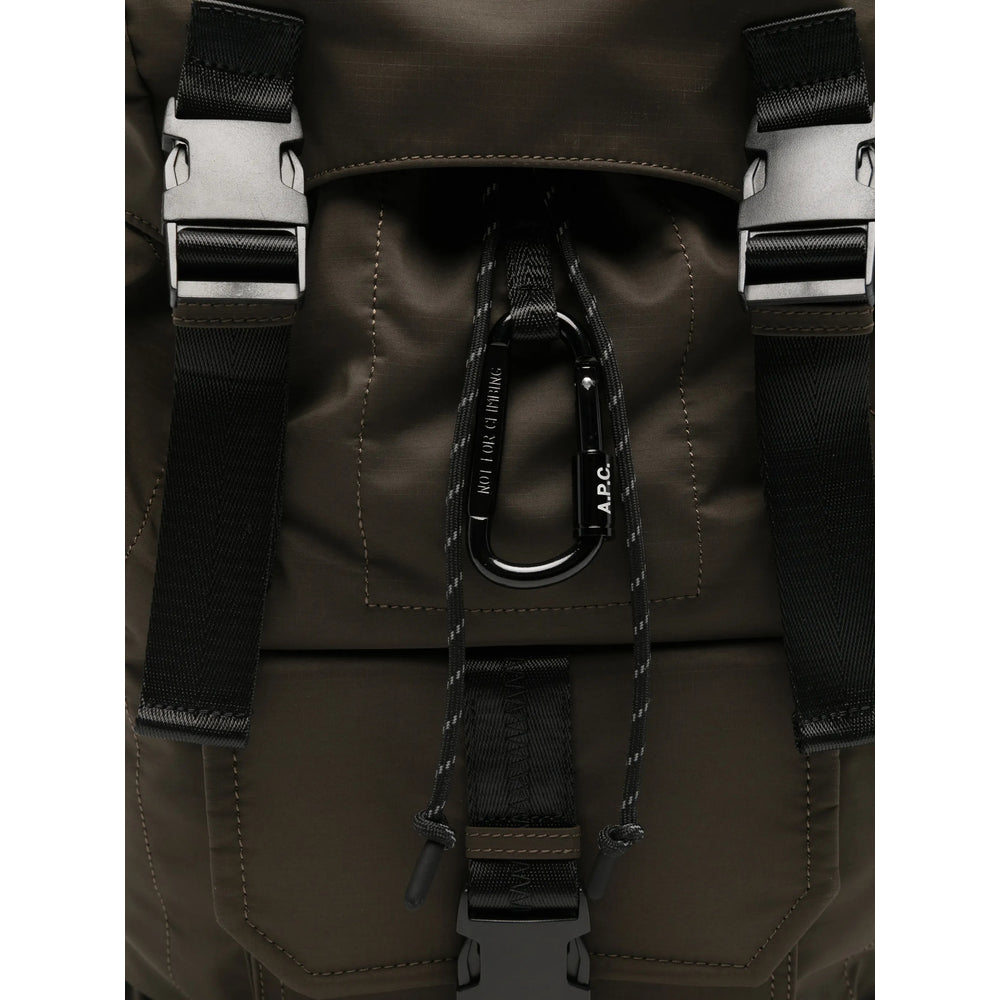 A.P.C. Green Backpacks Women A.P.C.