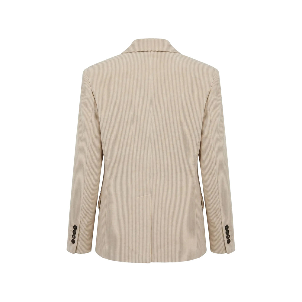 Brunello Cucinelli Neutrals Jackets - Blazers Women