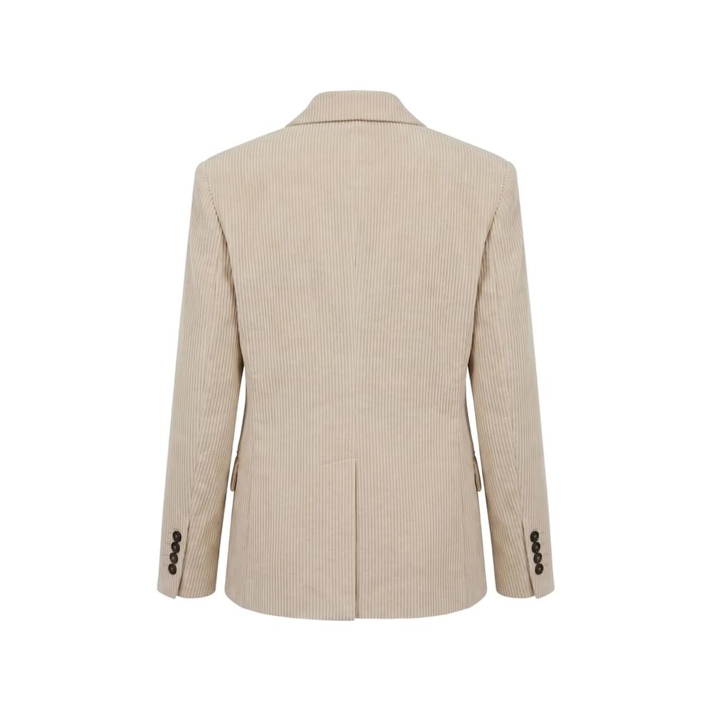 Brunello Cucinelli Neutrals Jackets - Blazers Women BRUNELLO CUCINELLI
