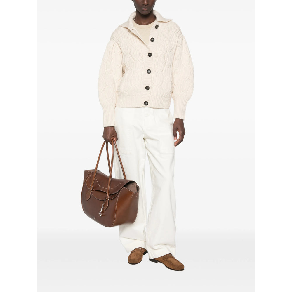Brunello Cucinelli Neutrals Knitwear - Cardigans Women BRUNELLO CUCINELLI