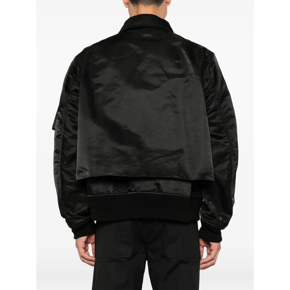 Sacai Black Jackets - Bomber Jackets Men SACAI