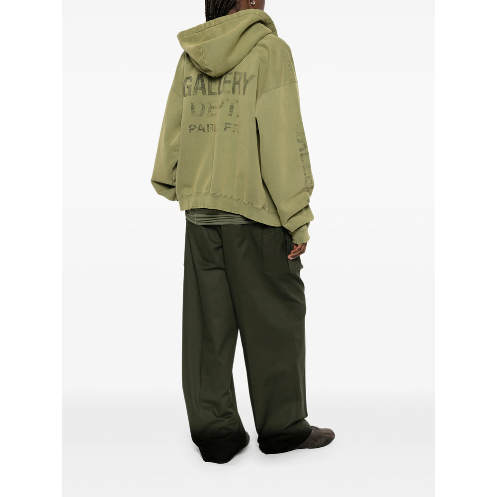 Gallery Dept. Green Sweaters & Knitwear - Hoodies Men GALLERY DEPT.