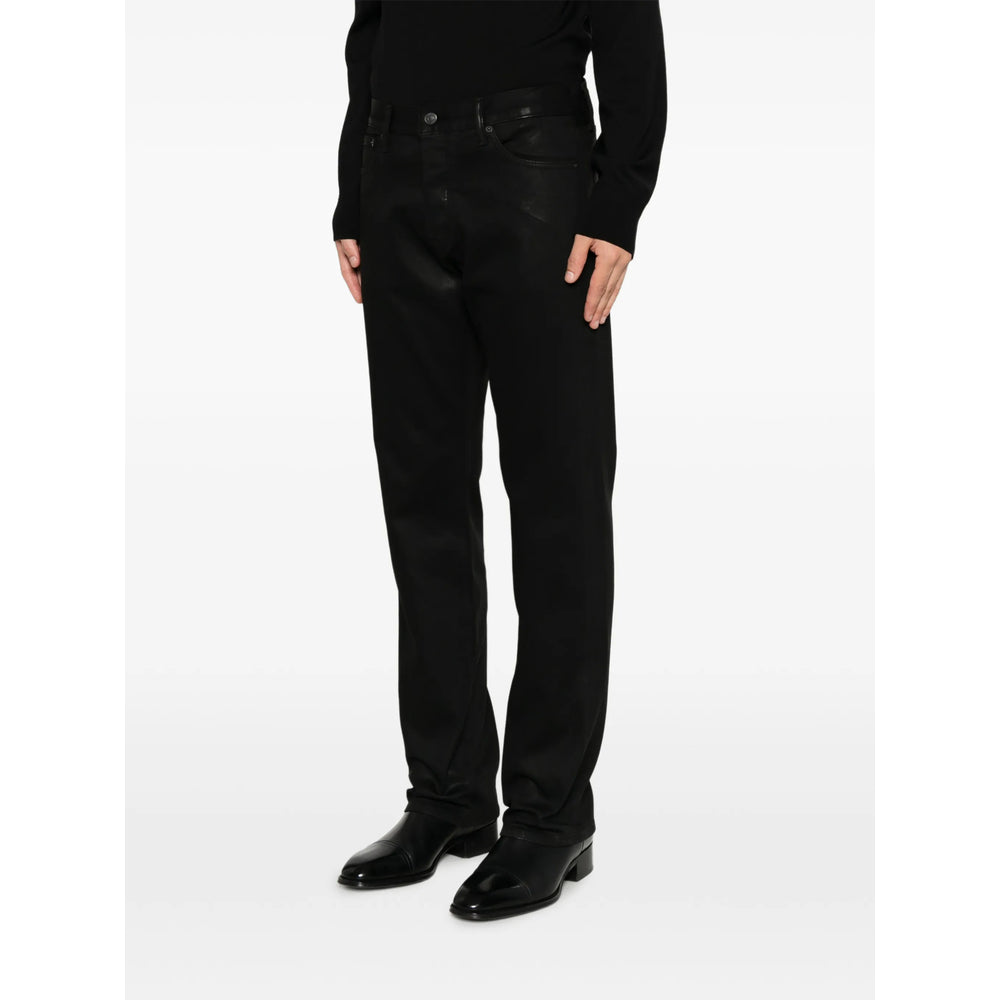 Tom Ford Black Trousers - Regular & Straight-Leg Trousers Men TOM FORD
