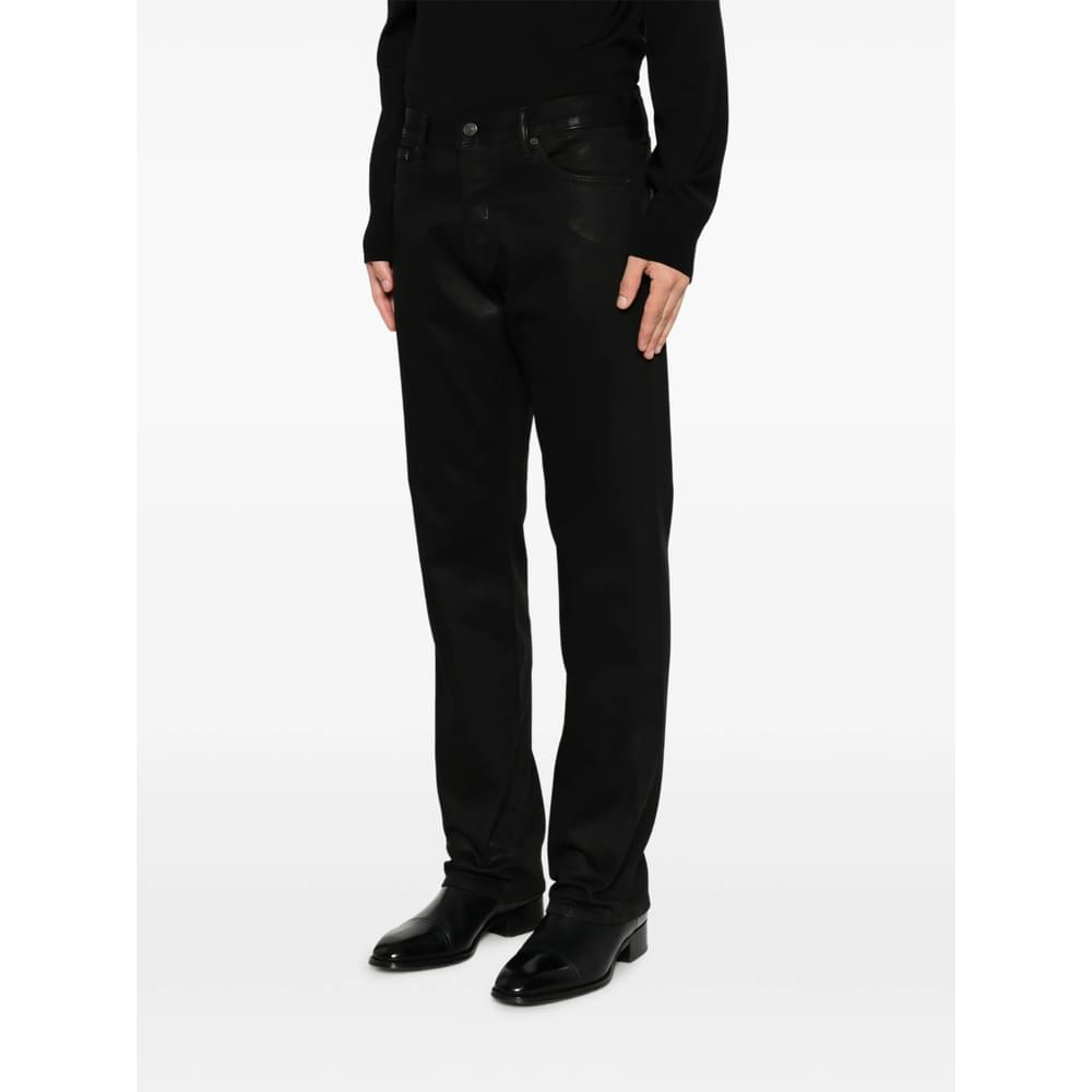 Tom Ford Black Trousers - Regular & Straight-Leg Trousers Men TOM FORD