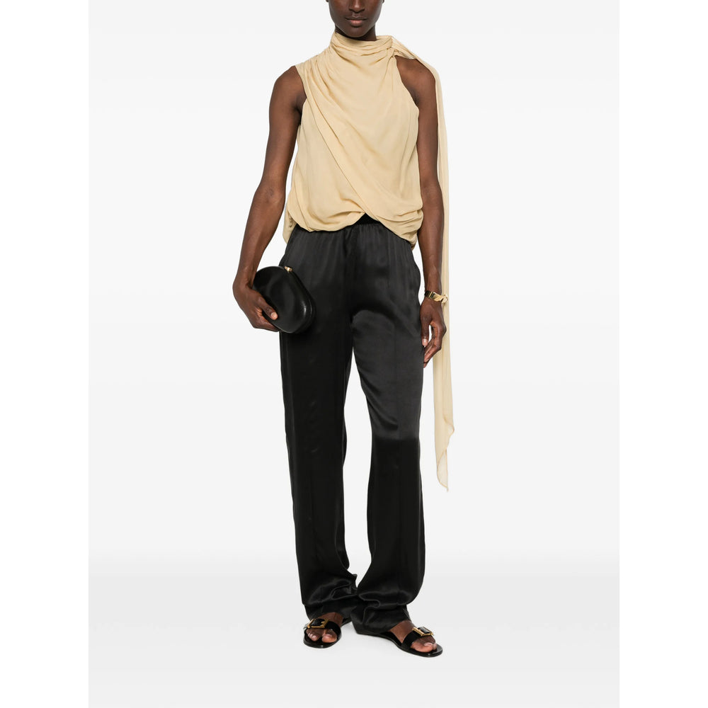 Tom Ford Black Trousers - Straight Trousers Women TOM FORD