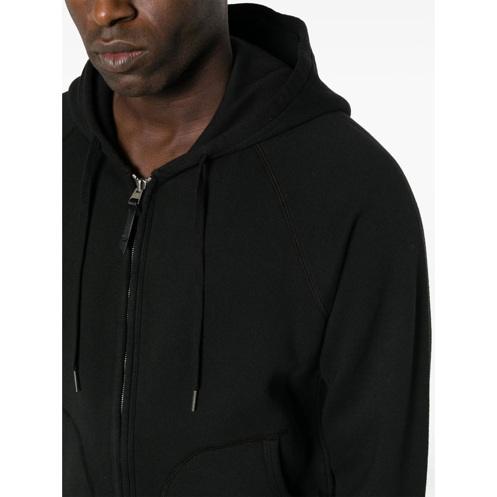 Tom Ford Black Sweaters & Knitwear - Hoodies Men TOM FORD