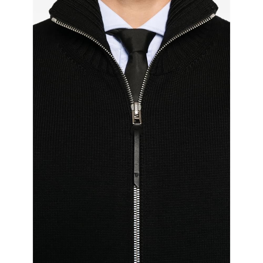Tom Ford Black Sweaters & Knitwear - Cardigans Men TOM FORD