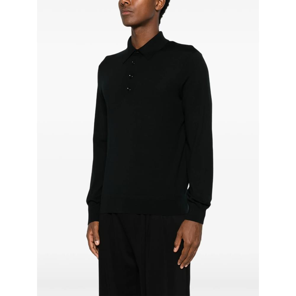 Tom Ford Black Polo Shirts Men TOM FORD