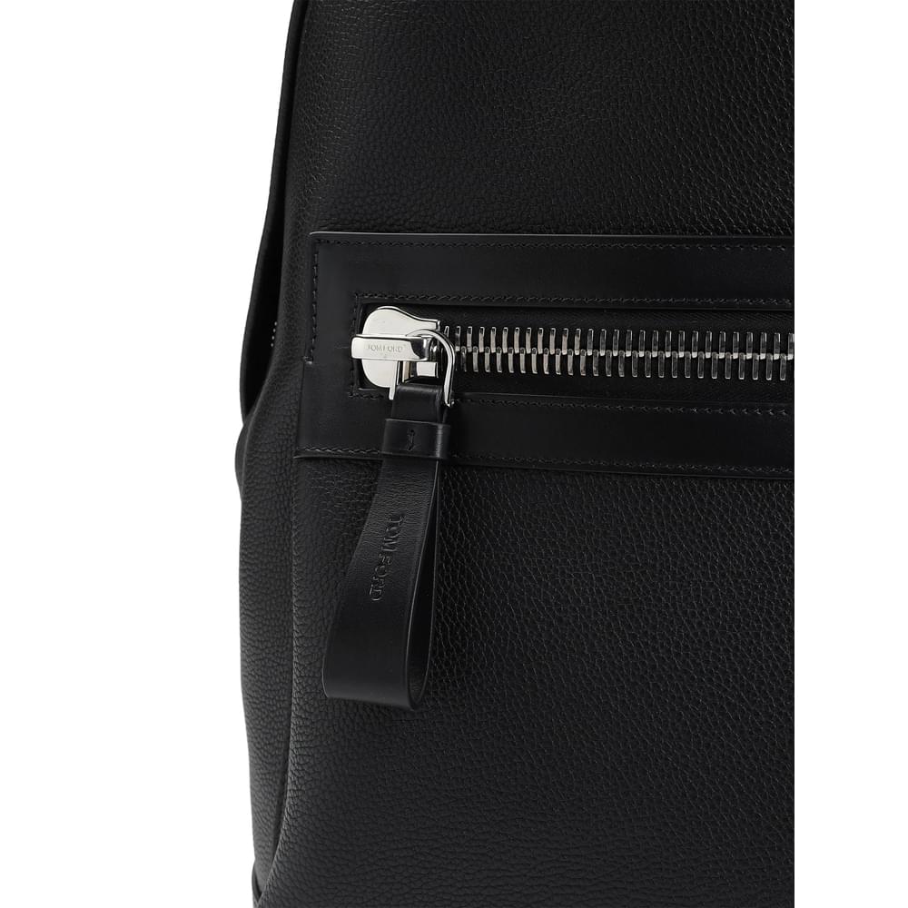 Tom Ford Black Backpacks Men TOM FORD