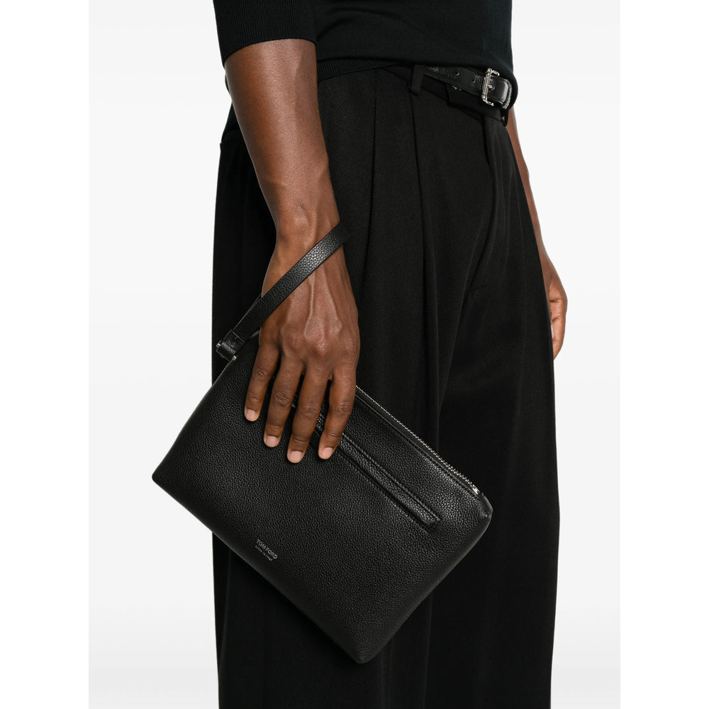 Tom Ford Black Clutch Bags Men TOM FORD