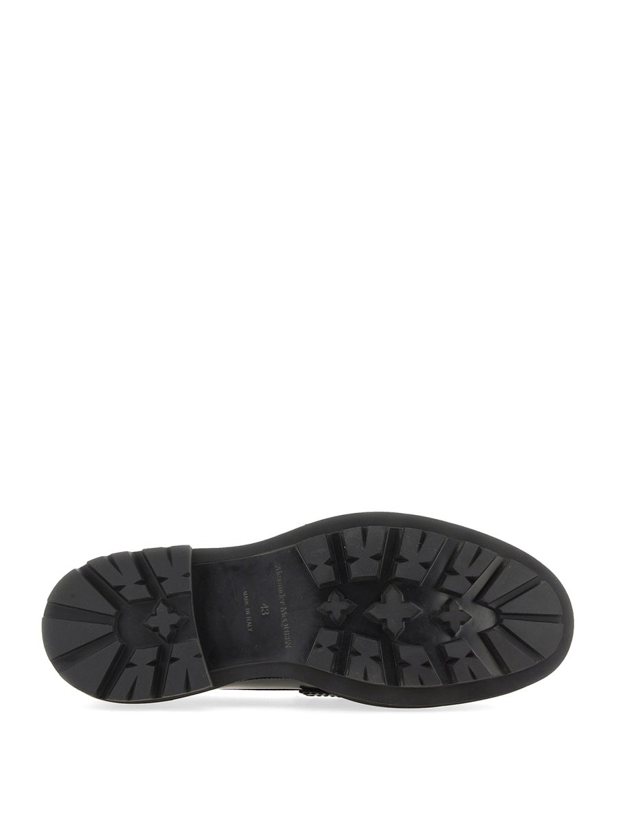 Alexander Mcqueen Men Leather Loafer ALEXANDER MCQUEEN