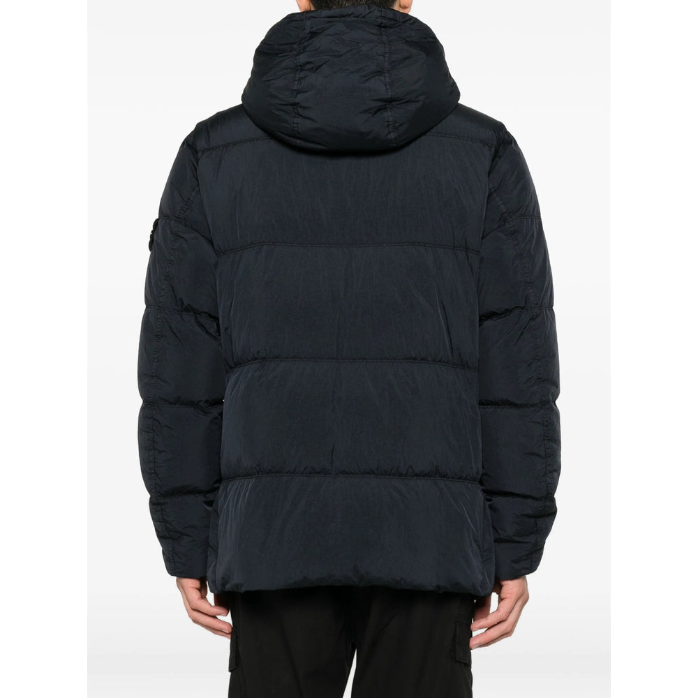 Stone Island Black Jackets - Bomber Jackets Men STONE ISLAND