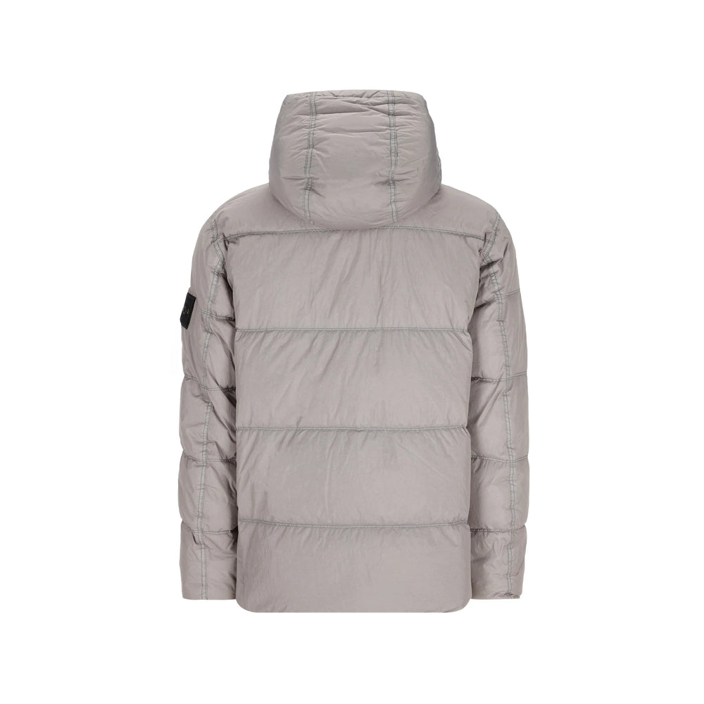 Stone Island Grey Jackets - Padded & Down Jackets Men STONE ISLAND