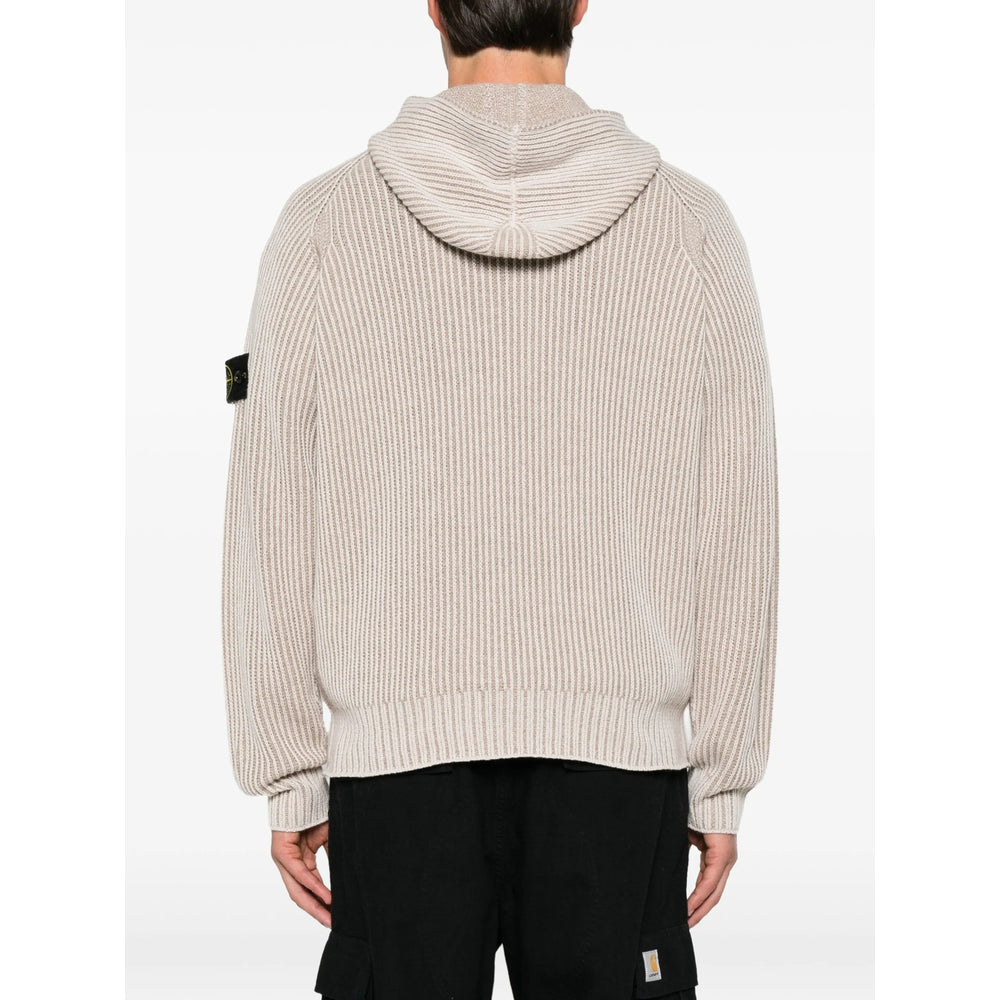 Stone Island Neutrals Sweaters & Knitwear - Cardigans Men STONE ISLAND