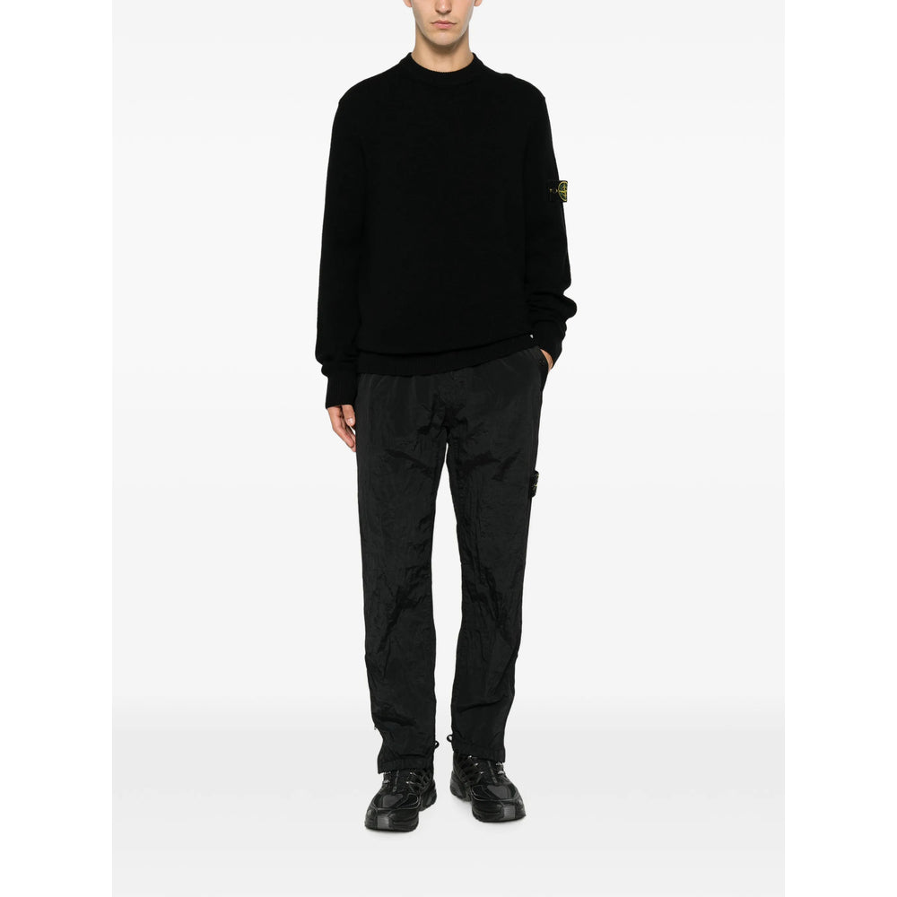 Stone Island Black Sweaters & Knitwear - Jumpers Men STONE ISLAND