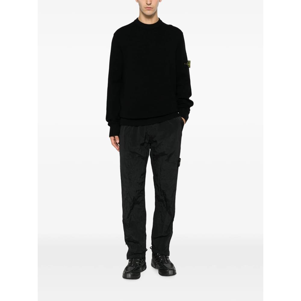 Stone Island Black Sweaters & Knitwear - Jumpers Men STONE ISLAND