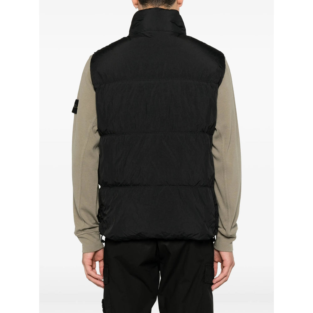 Stone Island Black Jackets - Waistcoats & Gilets Men STONE ISLAND