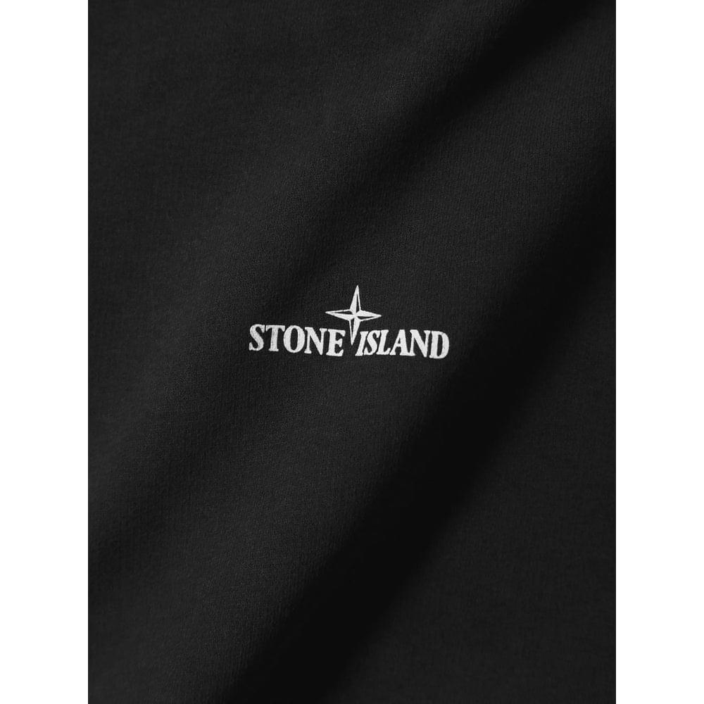 Stone Island Black Sweaters & Knitwear - Sweatshirts Men STONE ISLAND