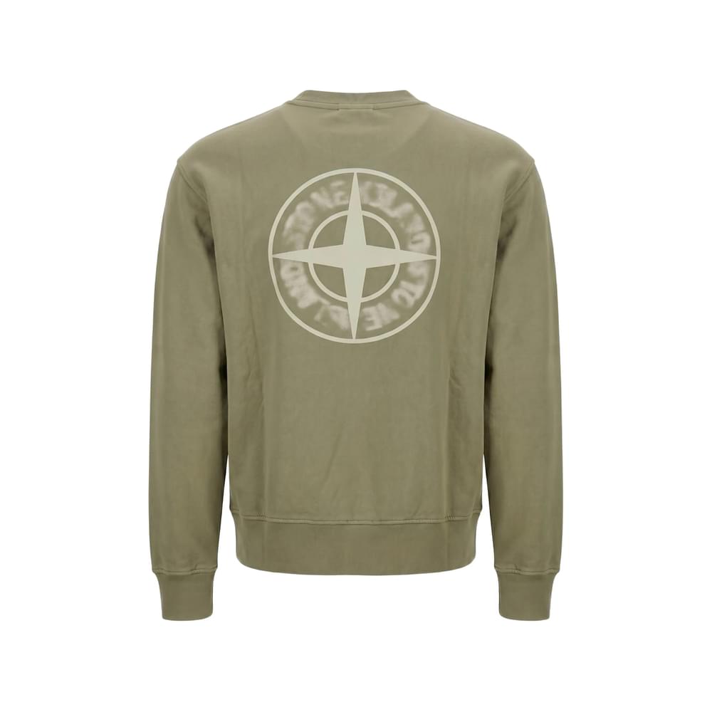 Stone Island Green Sweaters & Knitwear - Sweatshirts Men STONE ISLAND