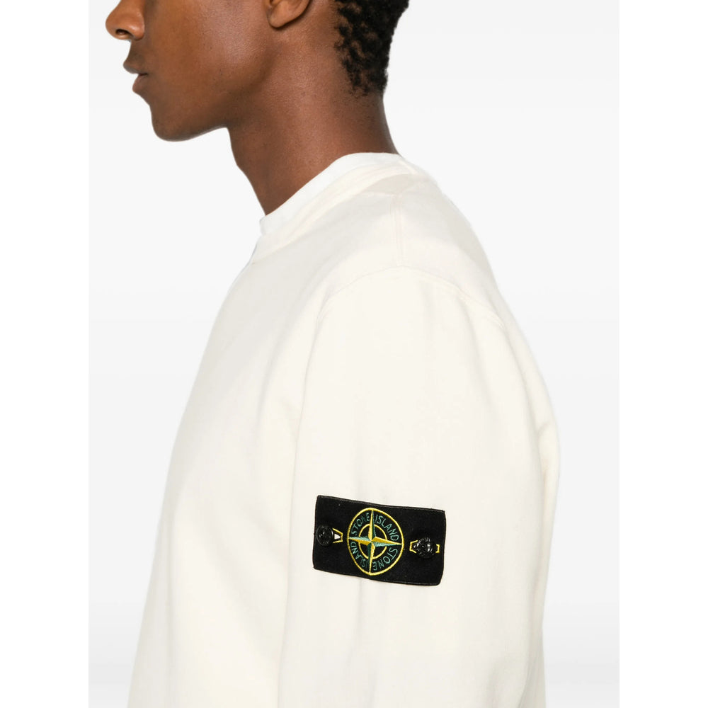 Stone Island Neutrals Sweaters & Knitwear - Sweatshirts Men STONE ISLAND