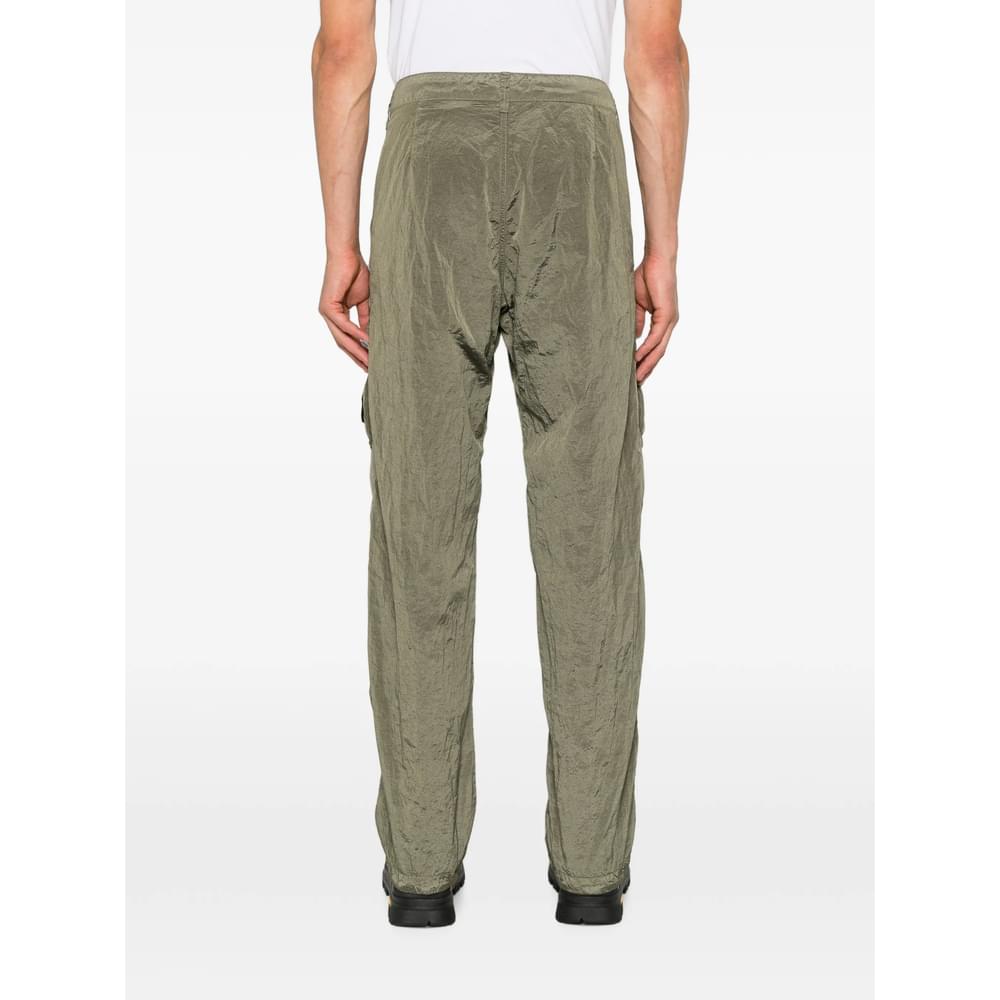 Stone Island Green Trousers - Regular & Straight-Leg Trousers Men STONE ISLAND