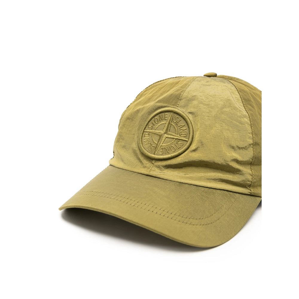 Stone Island Green Hats Men STONE ISLAND