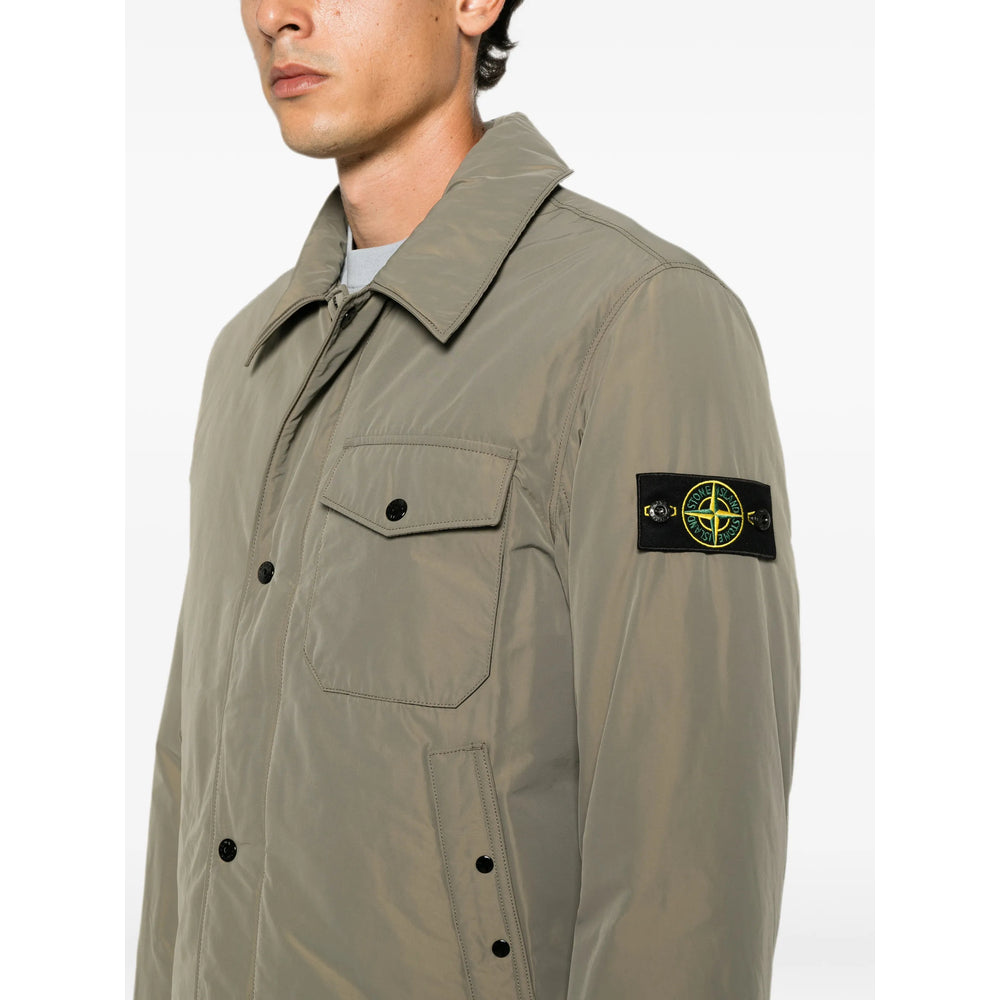Stone Island Green Jackets - Lightweight Jackets Men STONE ISLAND