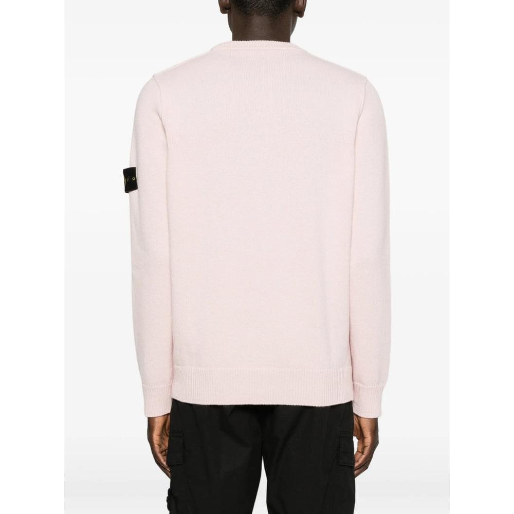 Stone Island Pink Sweaters & Knitwear - Jumpers Men STONE ISLAND